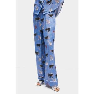 NWT Sleeper pastelle oversized pants in blue mystic print - Pant only